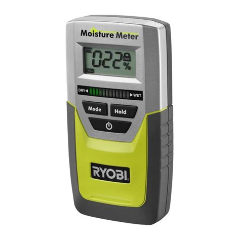 ryobi pinless moisture meter e49mm01 manual|ryobi moisture meter user manual.